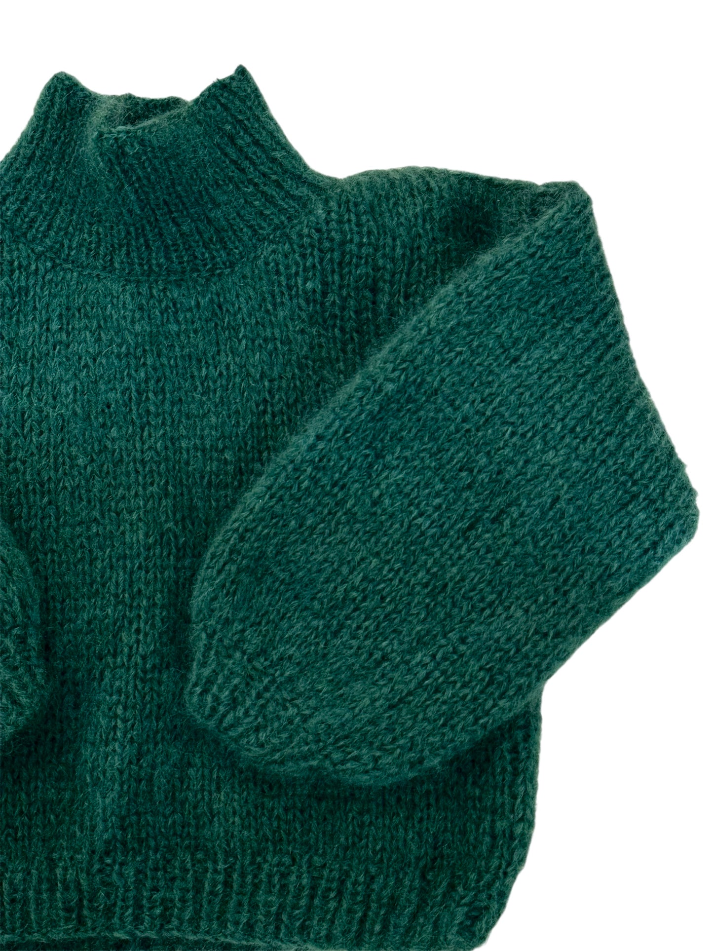 Pull Jeanne vert