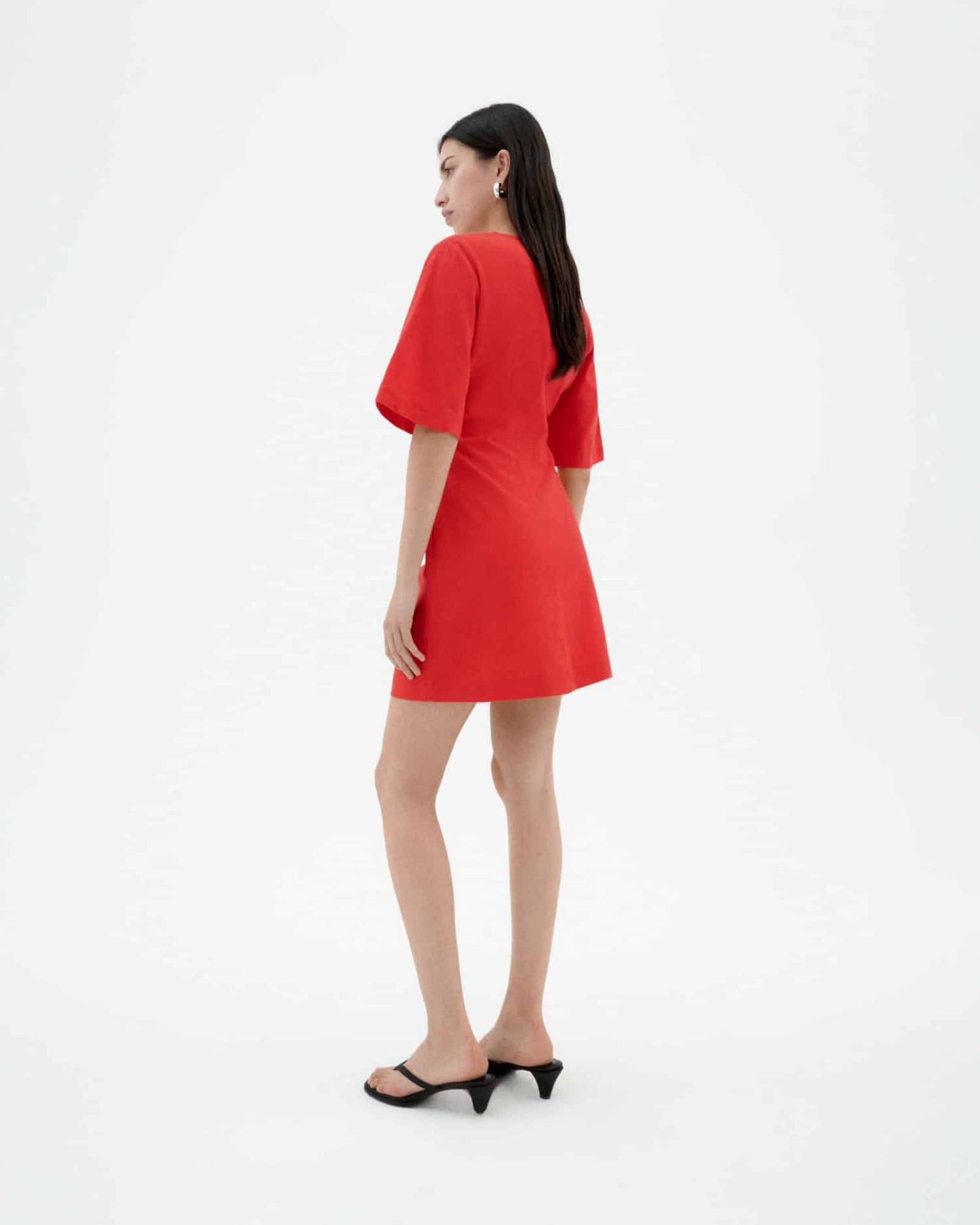 Robe kim fiery rouge