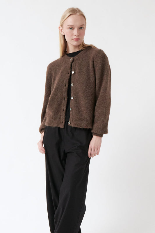 Cardigan Galeta marron