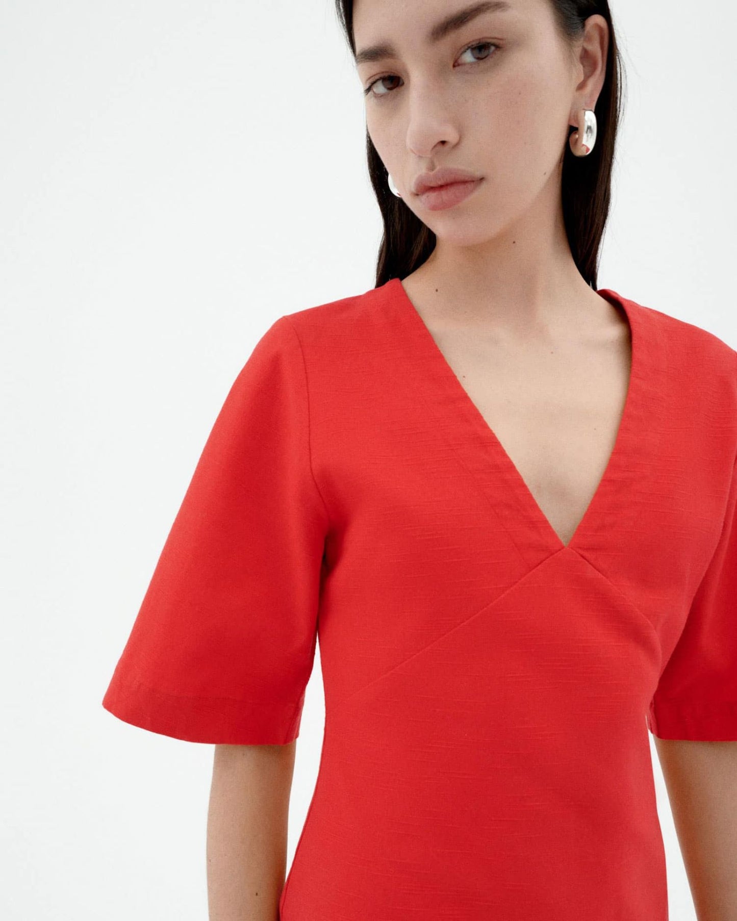 Robe kim fiery rouge