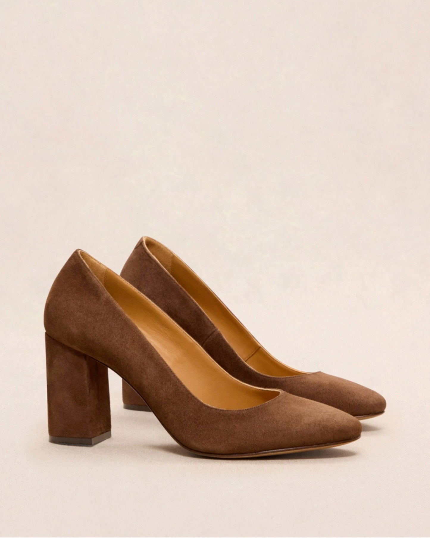 Escarpins n°121 suède marron