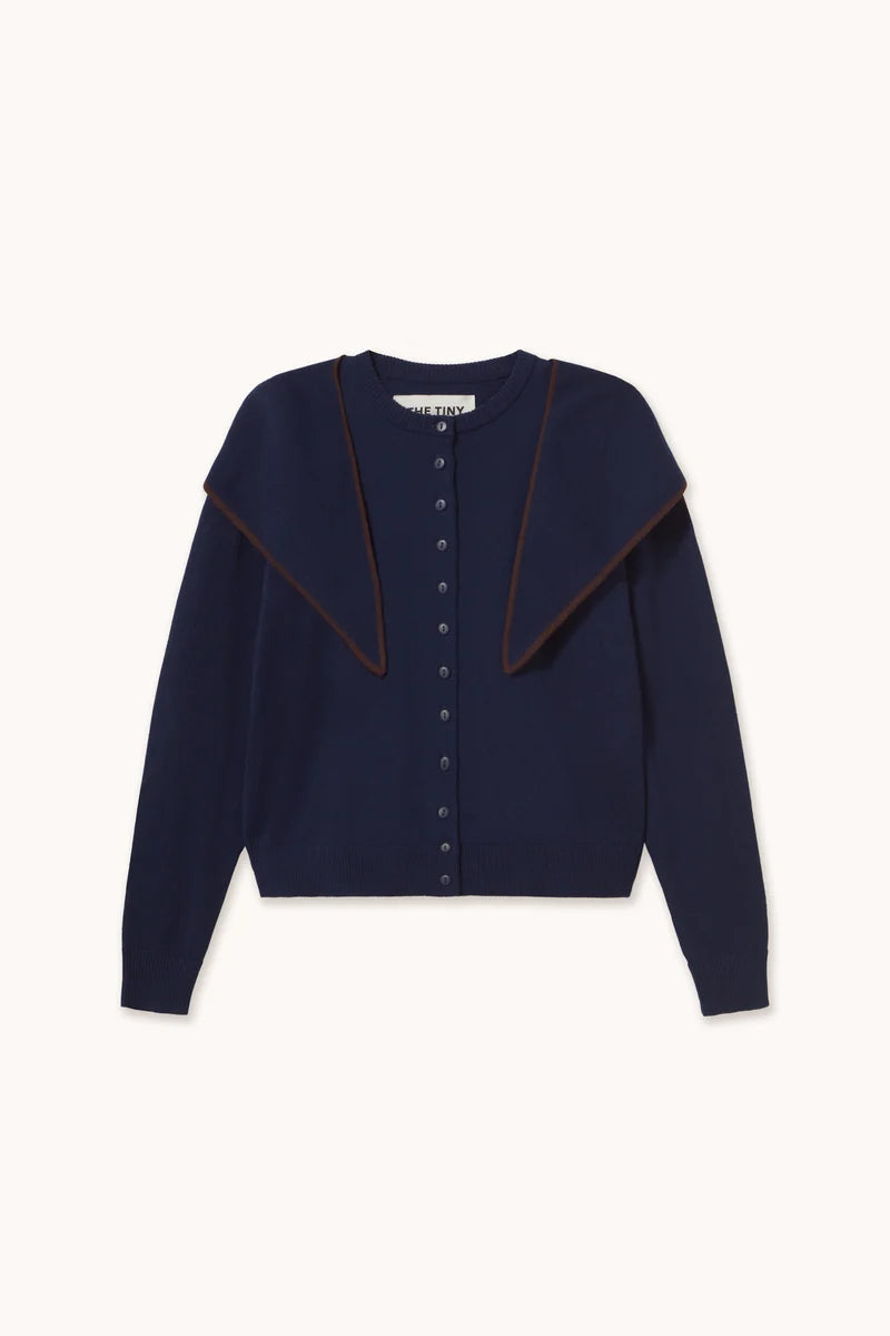 Cardigan Lara bleu / vert