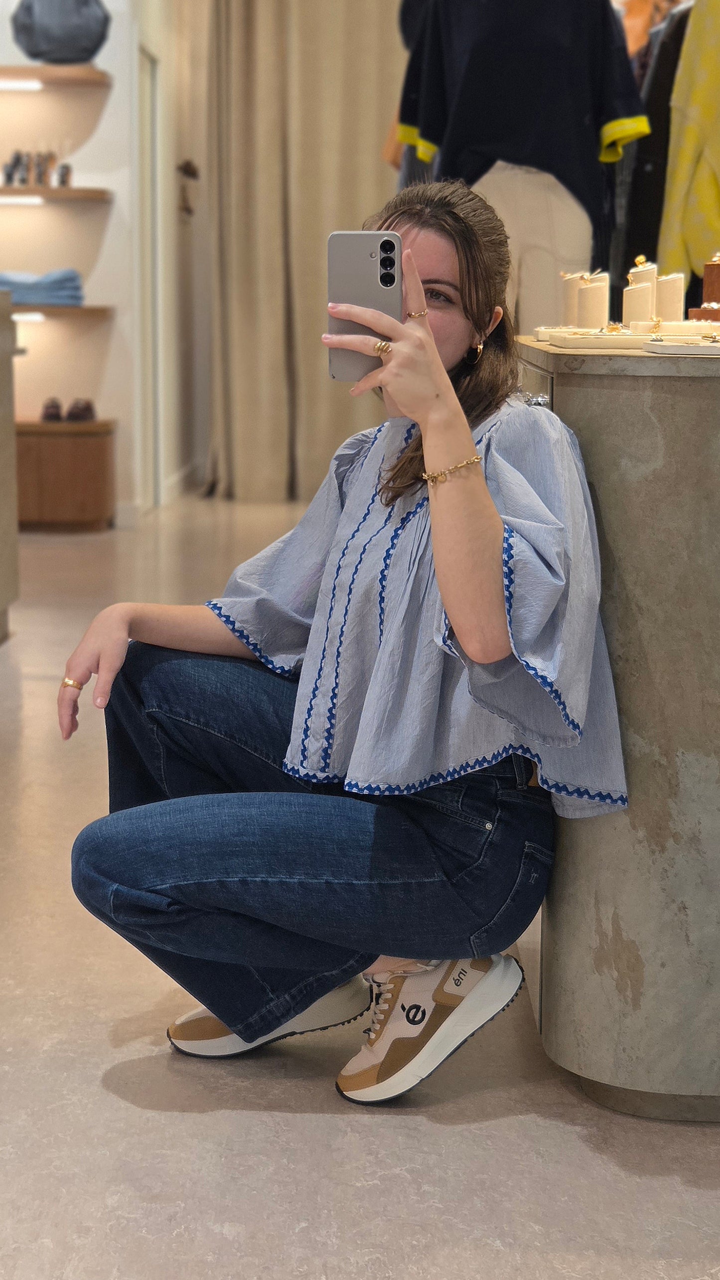 Jean Denise bleu intermédiaire