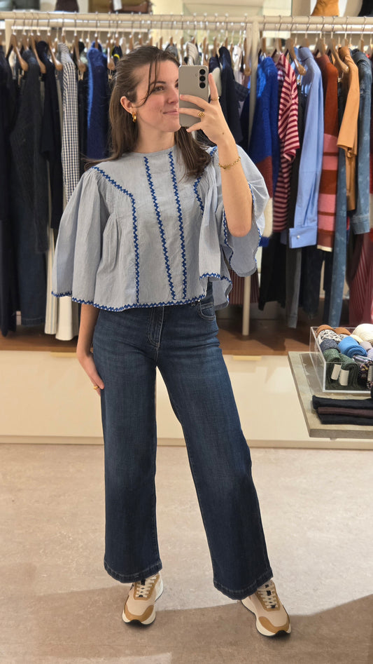 Jean Denise bleu intermédiaire