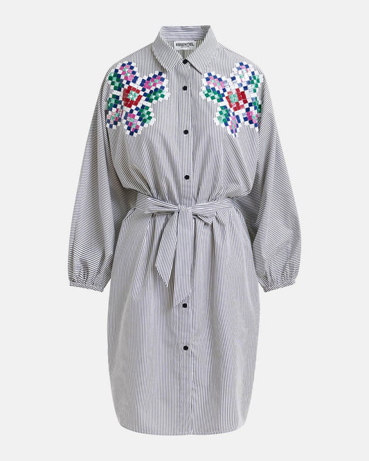 Robe Hagittarius Rayé Noir