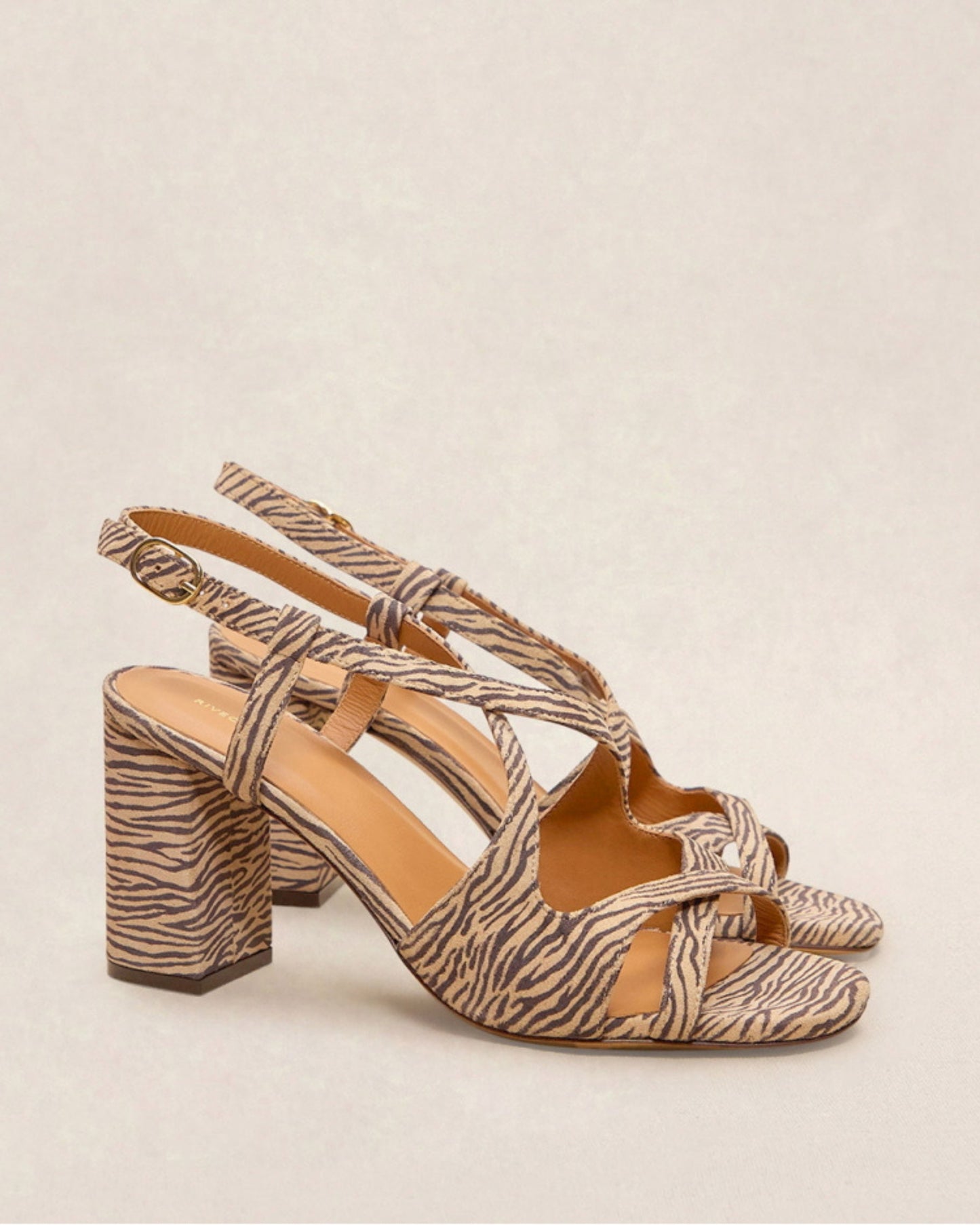 Sandales n°953 imprimé zèbre