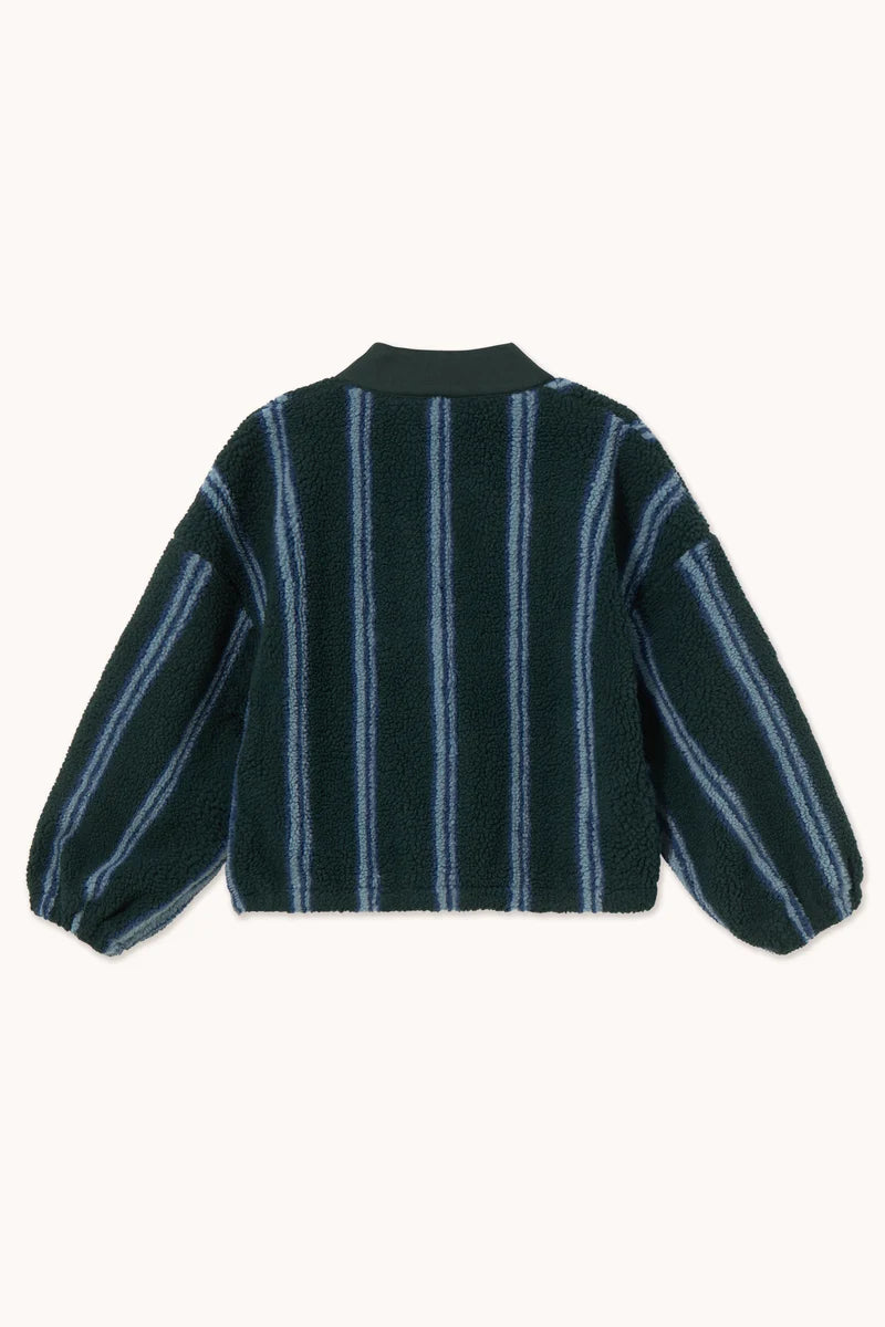Sherpa rayée Ink blue