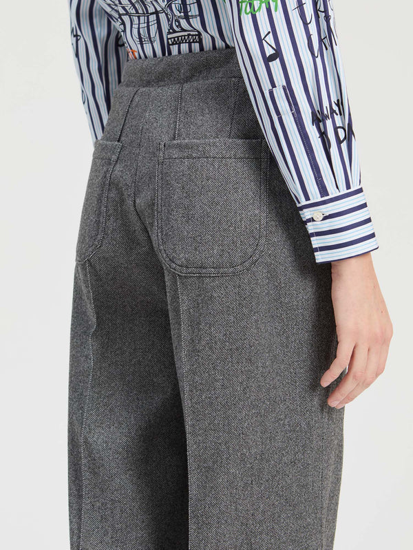 Pantalon gris Beti