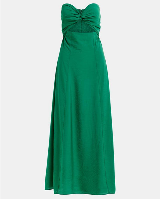 Robe longue verte Heorgia