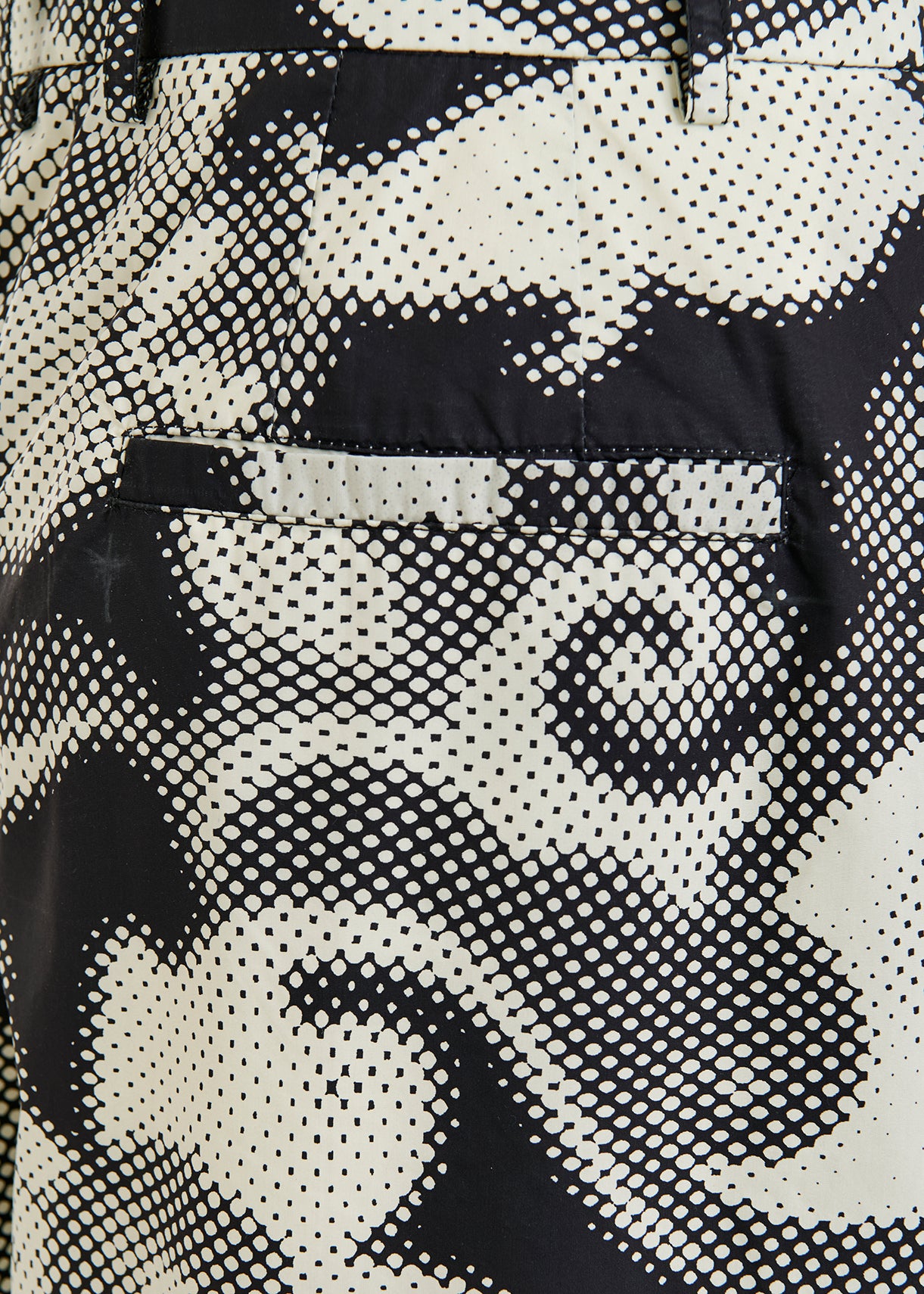 Pantalon Jalad à motif blanc