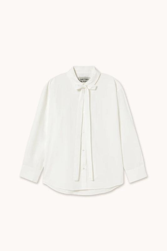 Chemise blanche avec lavalière