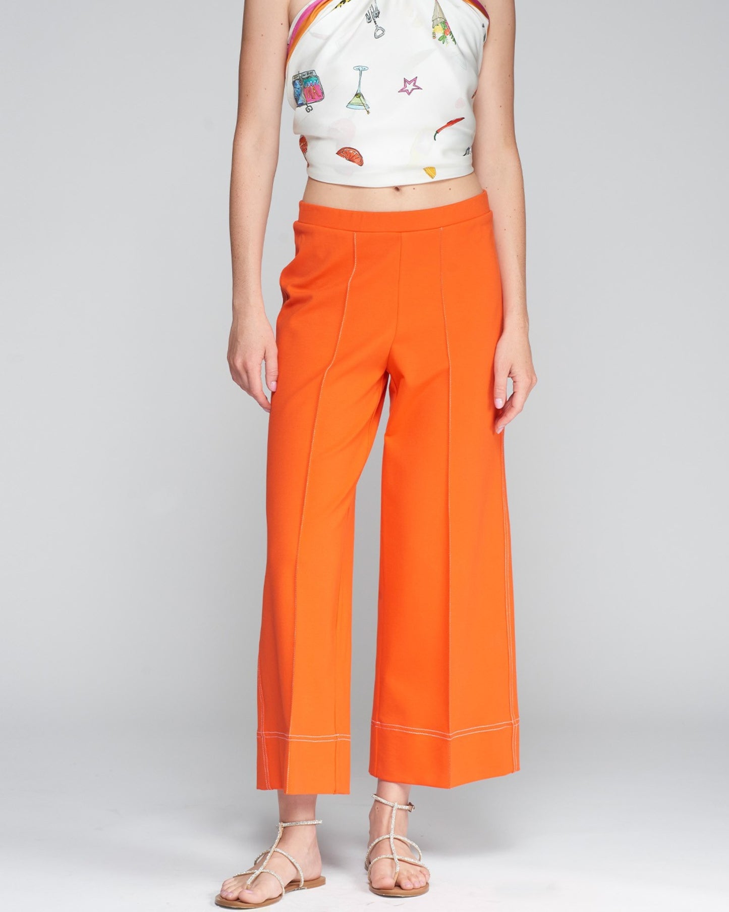 Pantalon Bettina orange