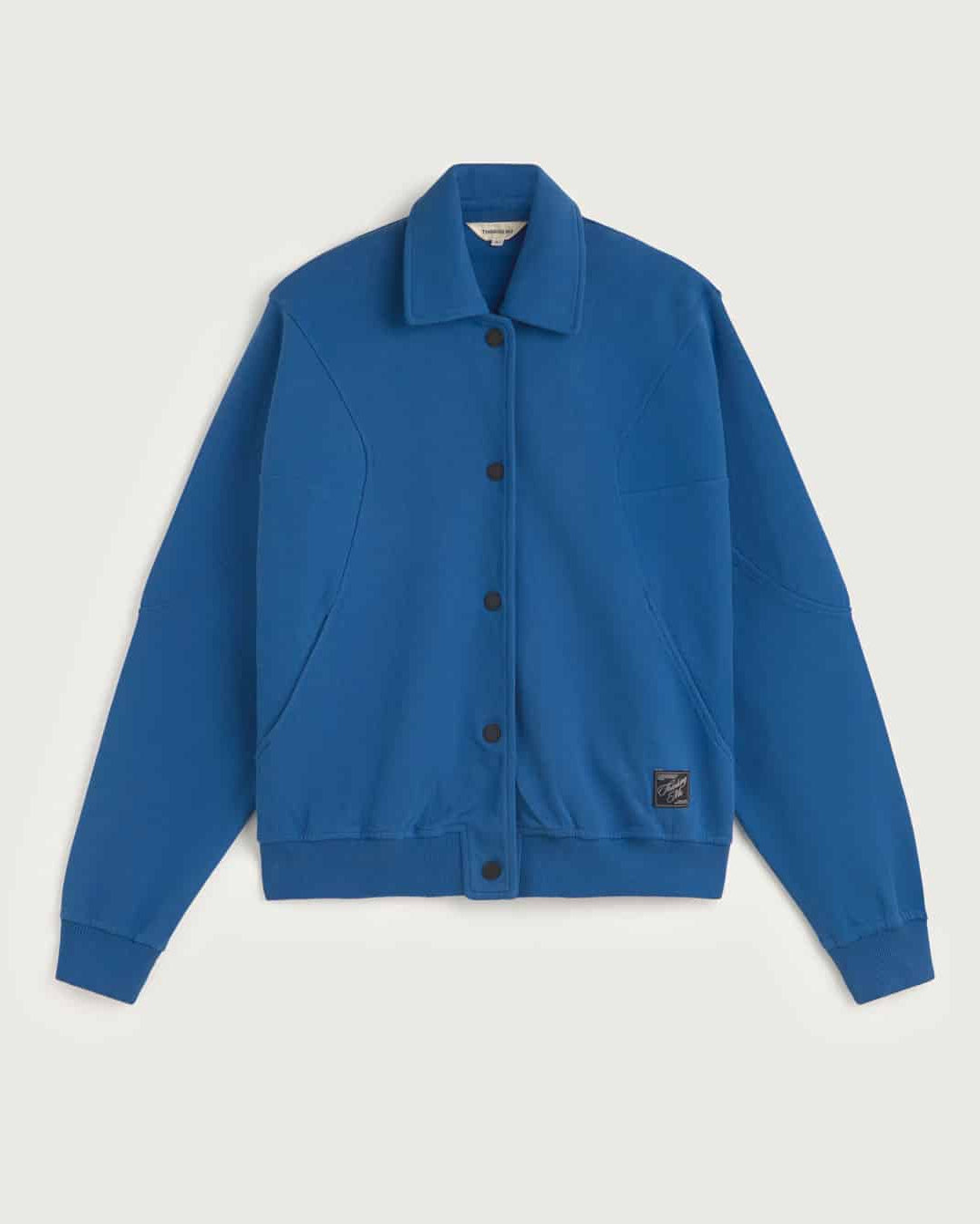 Sweat gilet Maisie bleu