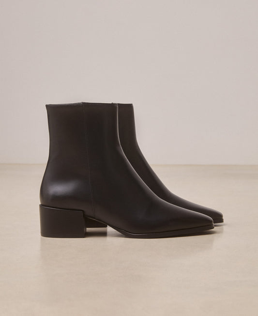 Bottines n°406 Cuir Noir
