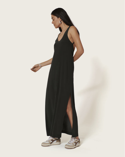 Robe joga vert foncé
