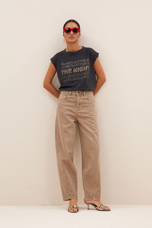 Pantalon begum sable