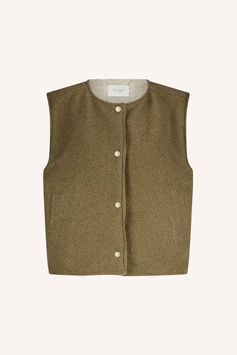Veste sans manche Joelle camel