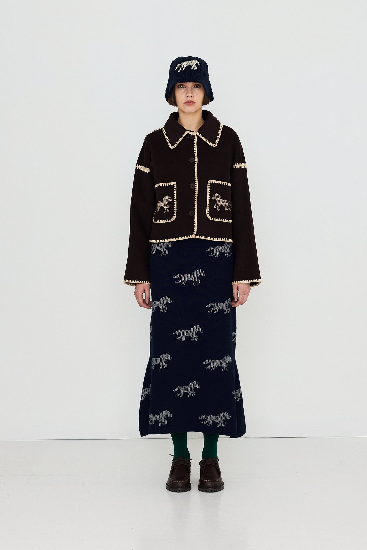 Manteau Charcoal marron