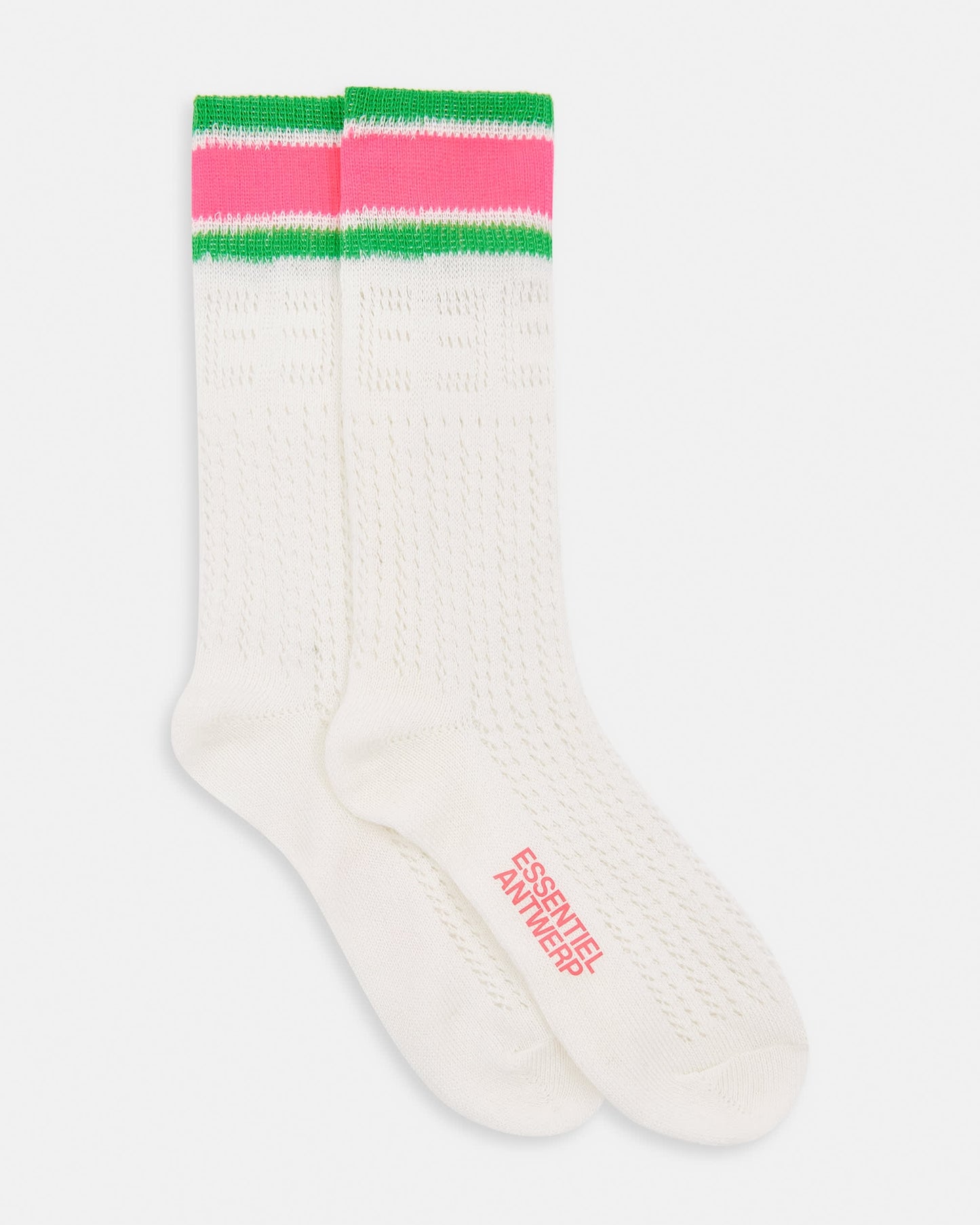 Chaussettes Hitaly Blanche et rose