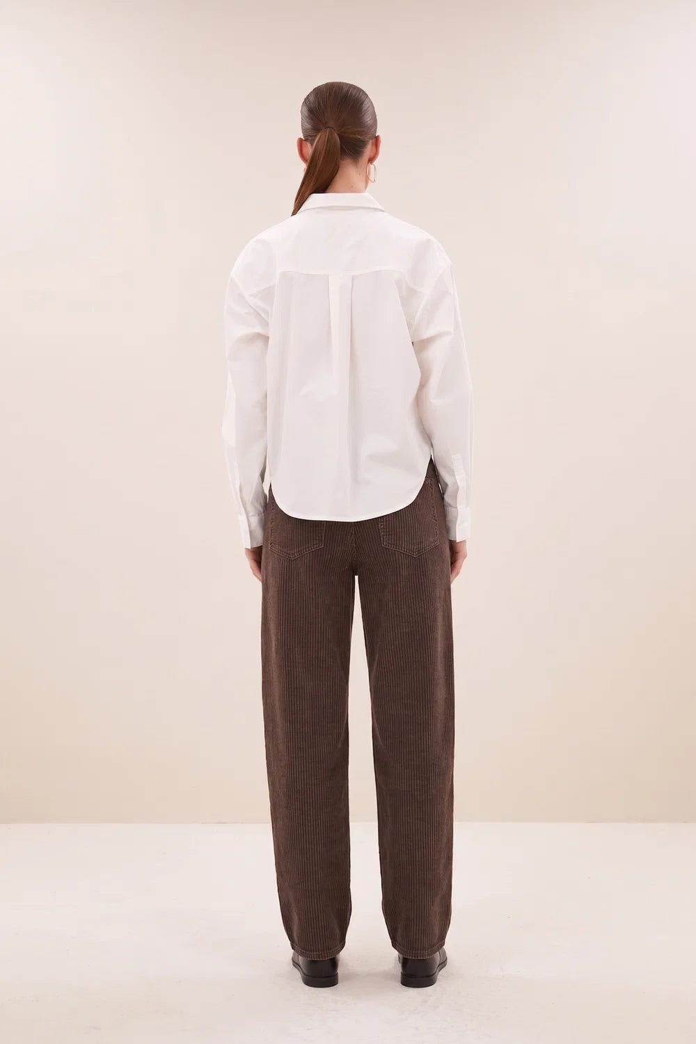 Blouse Lise poplin blanche