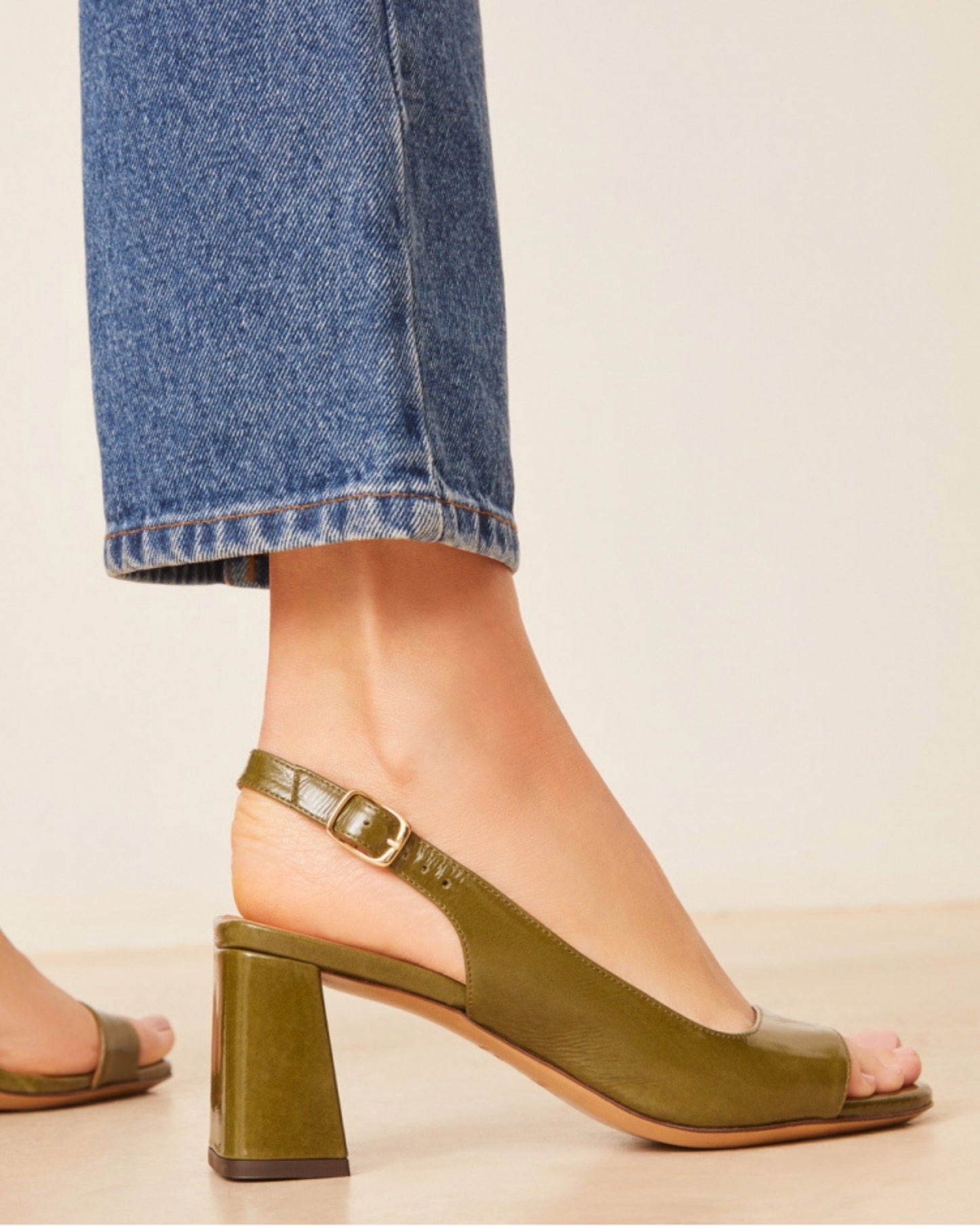 Sandales n°674 kaki