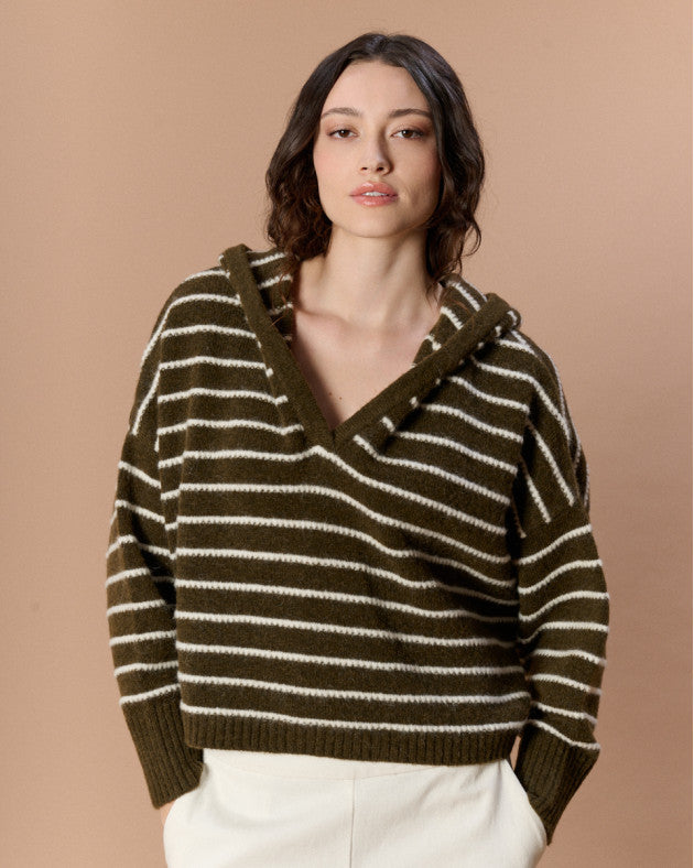 Pull à capuche Charlize
