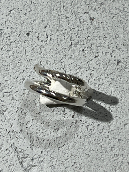 Earcuff Horizons Maxi argenté