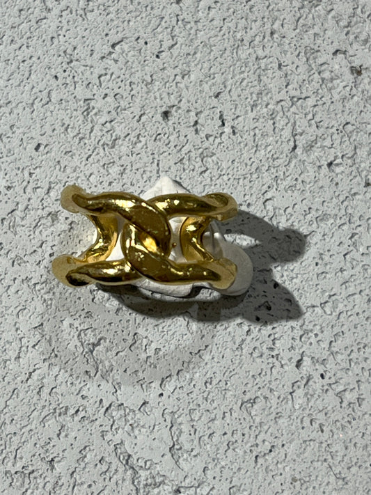 Earcuff Horizons double doré