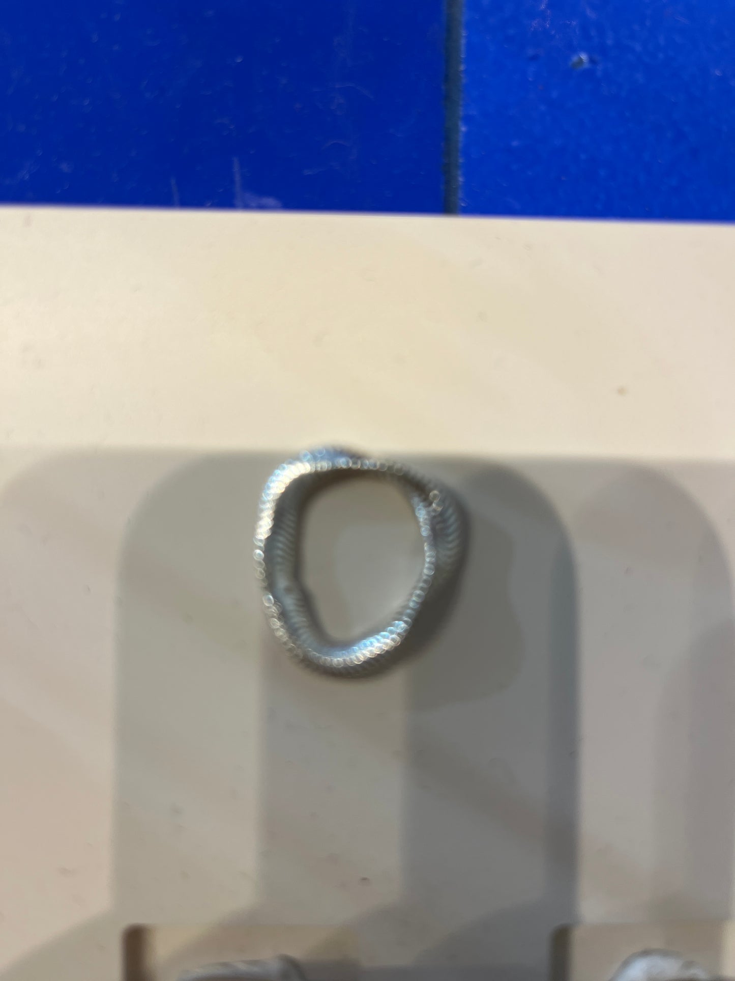 Bague AVAA twist argenté