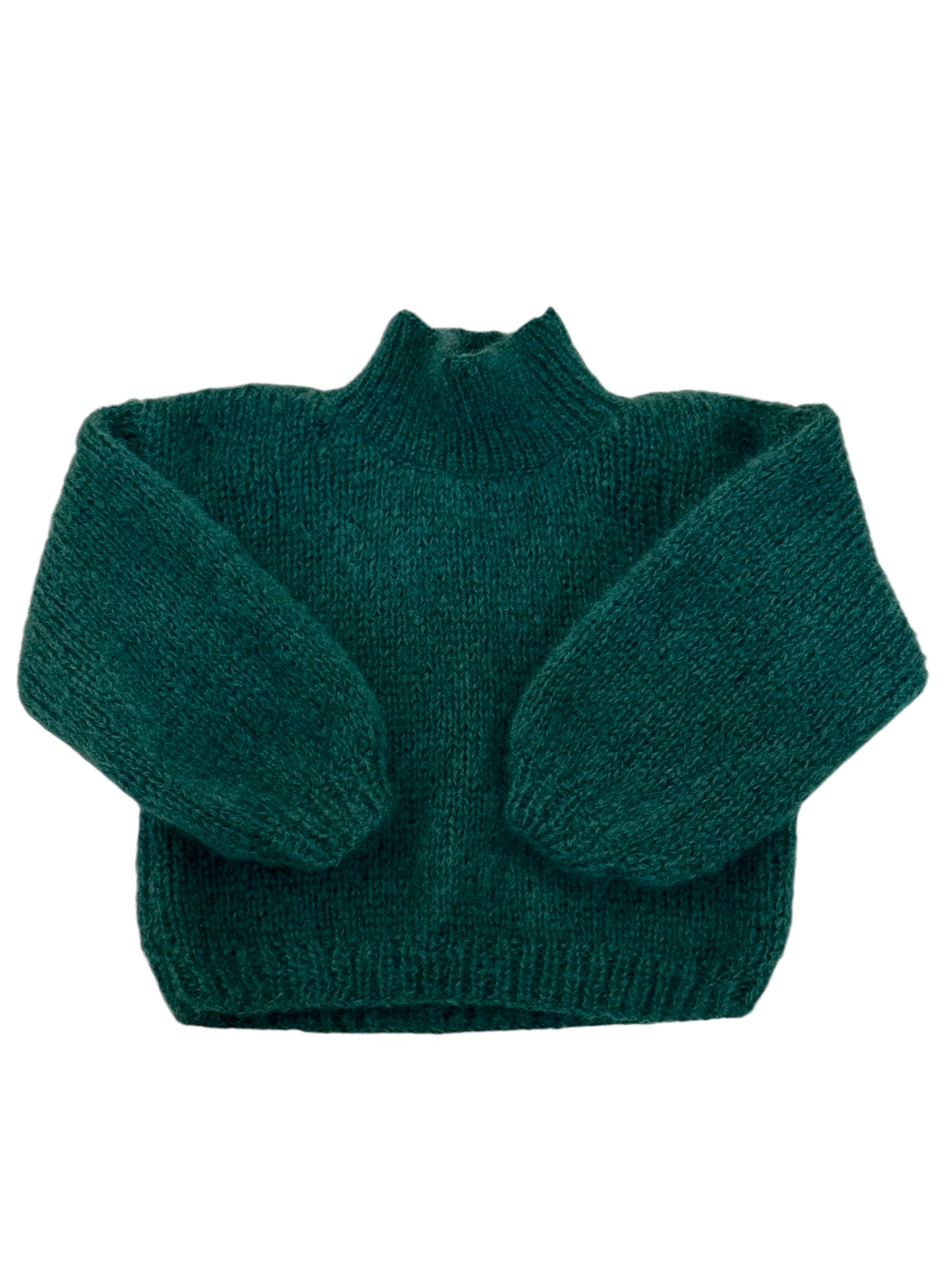 Pull Jeanne vert