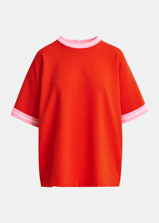 T-shirt Jismart orange et rose
