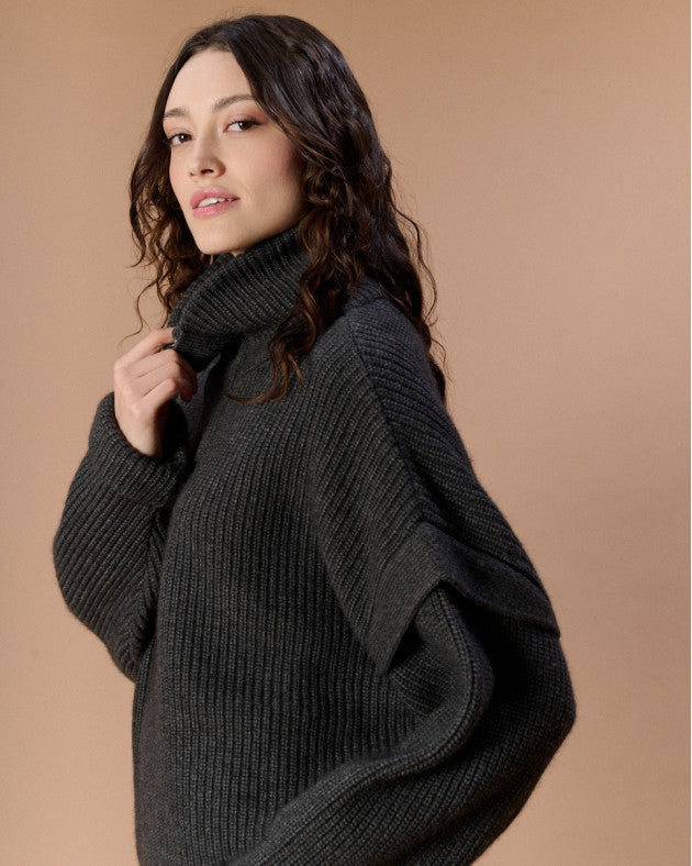 Pull Kelly gris foncé