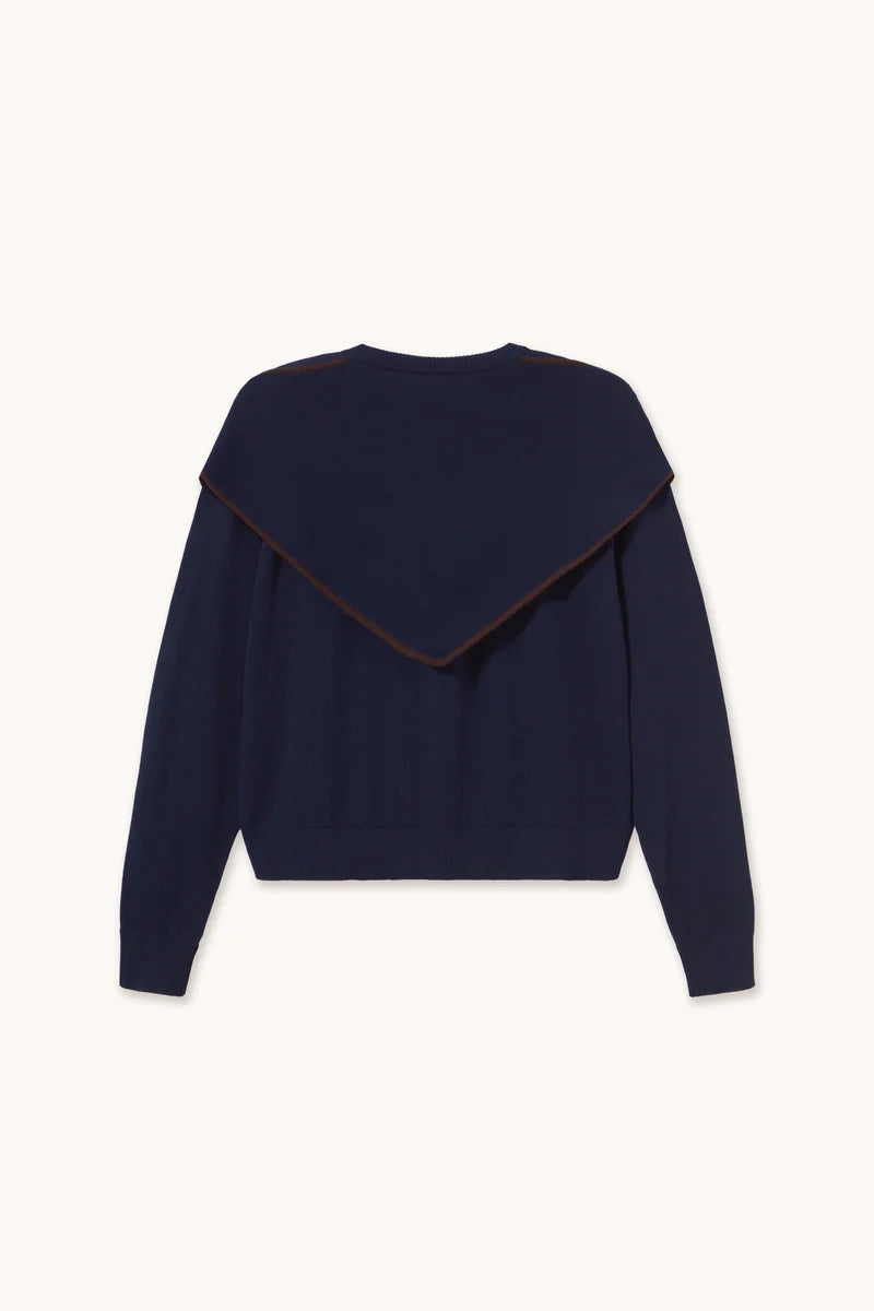 Cardigan Lara bleu / vert
