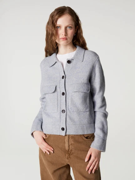 Gilet Maiwen gris clair