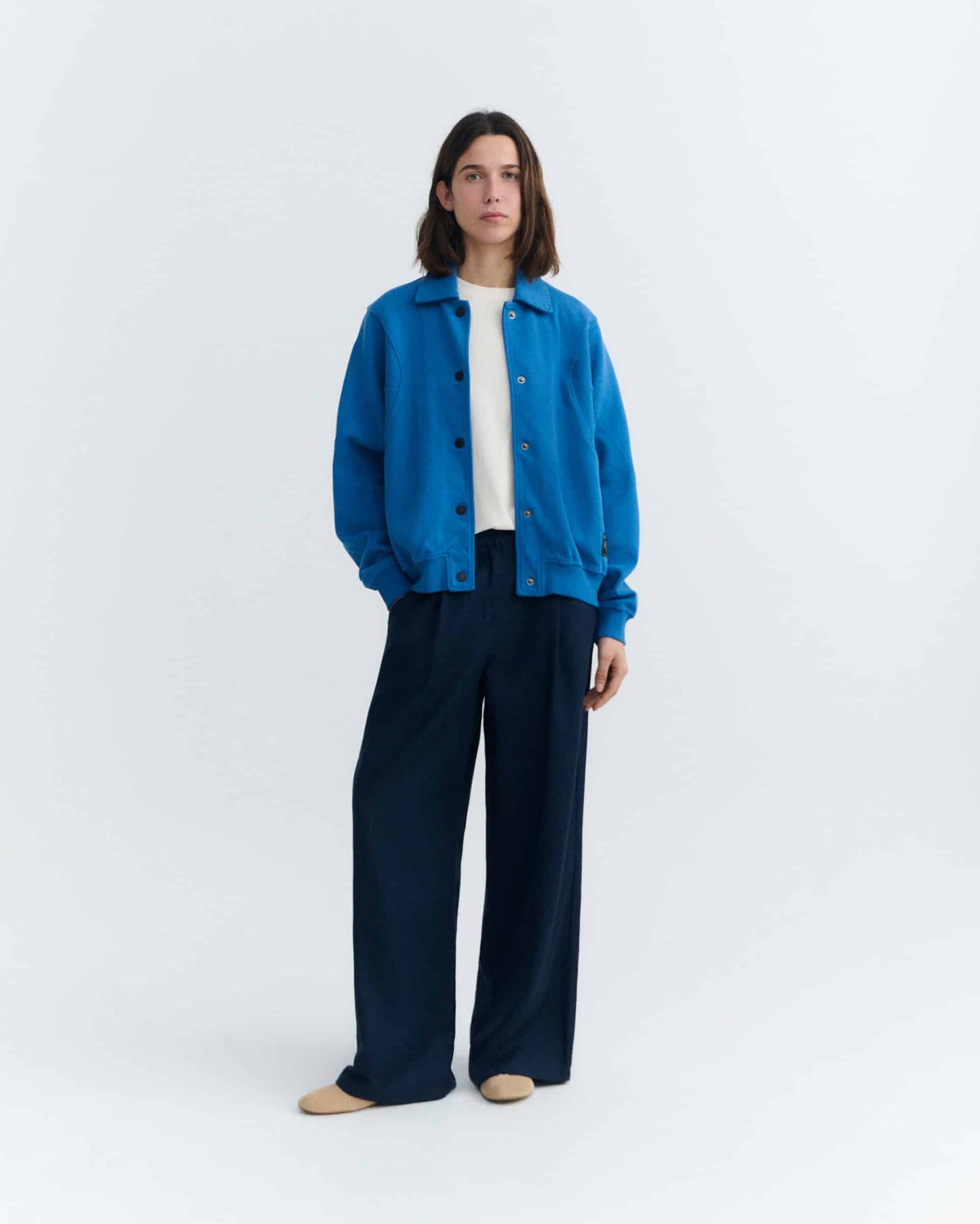 Sweat gilet Maisie bleu