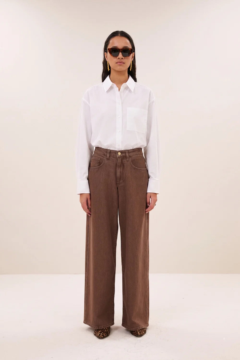 Blouse Lise poplin blanche