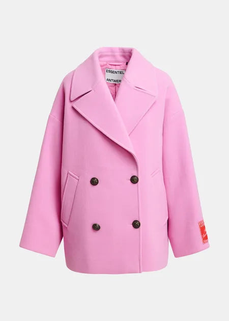 Manteau court Kidney rose