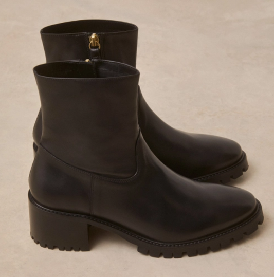 Bottines n°79 Cuir Noir