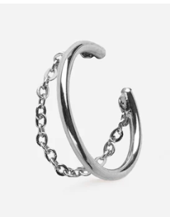 Bague d'oreille georges argent