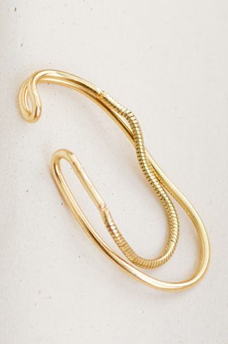 Earcuff Nazaré Maxi doré