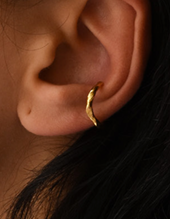 Earcuff Horizons doré