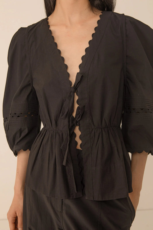 Blouse Carlotta noire