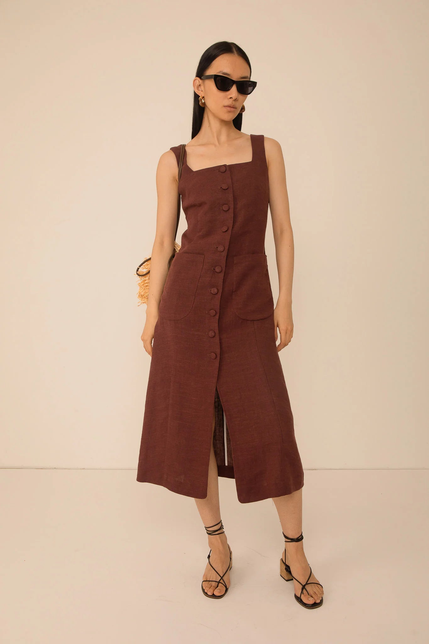 Robe Cleo Marron