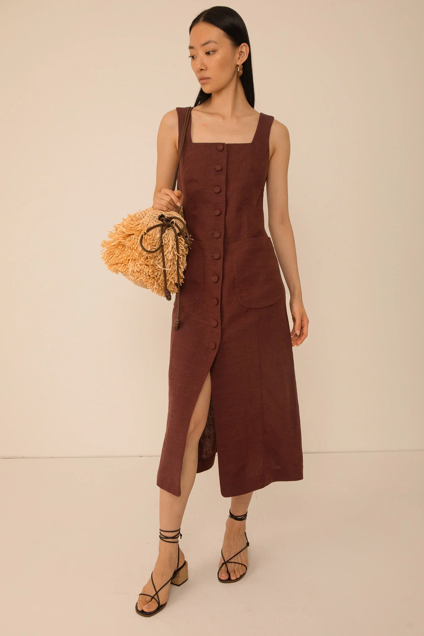 Robe Cleo Marron
