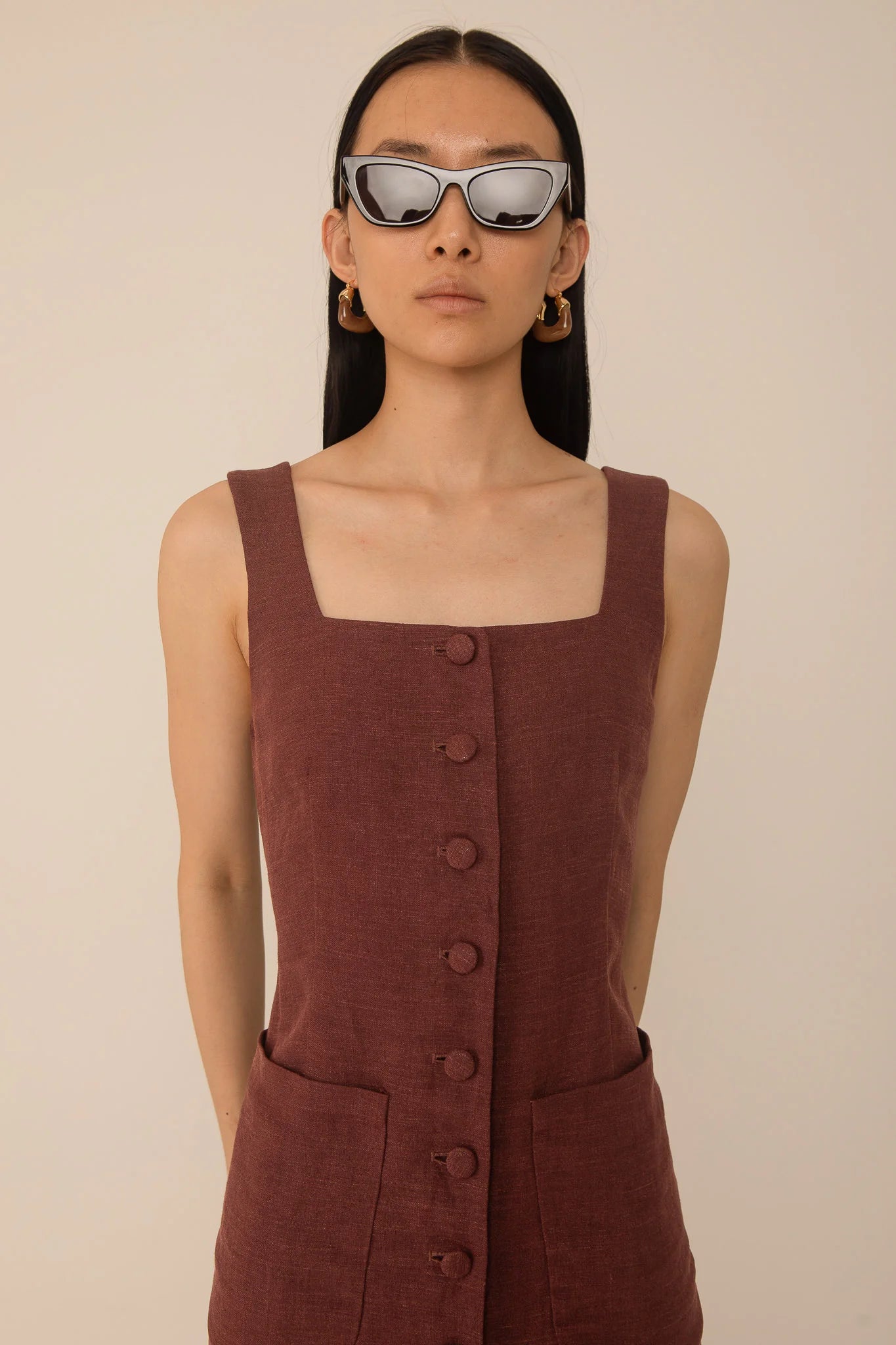 Robe Cleo Marron
