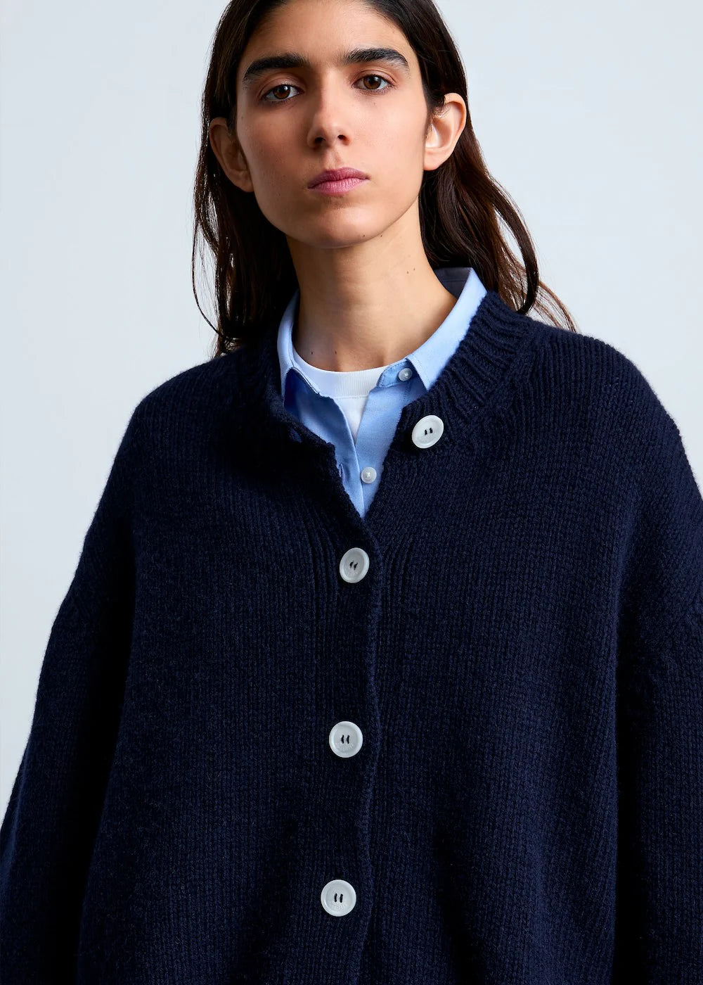 Cardigan Emma bleu marine