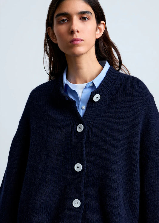 Cardigan Emma bleu marine