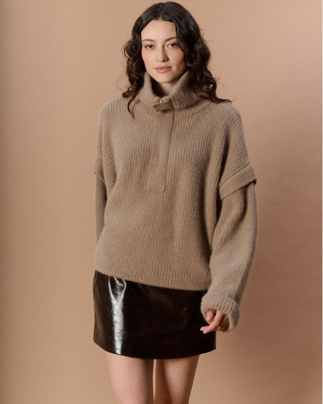 Pull Kelly taupe