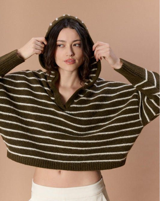 Pull à capuche Charlize