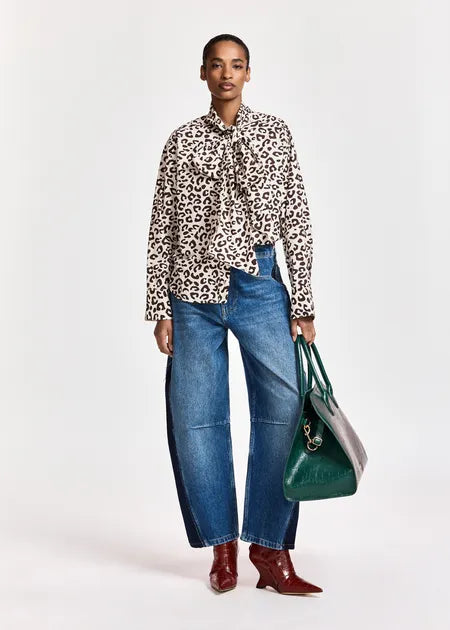 Blouse Khaleesi léopard